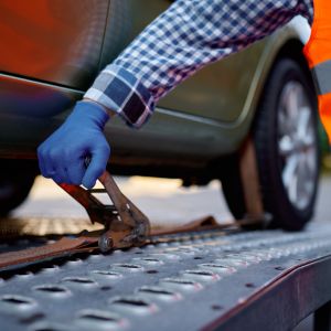 Desplazamiento vehiculo - servicio de gruas